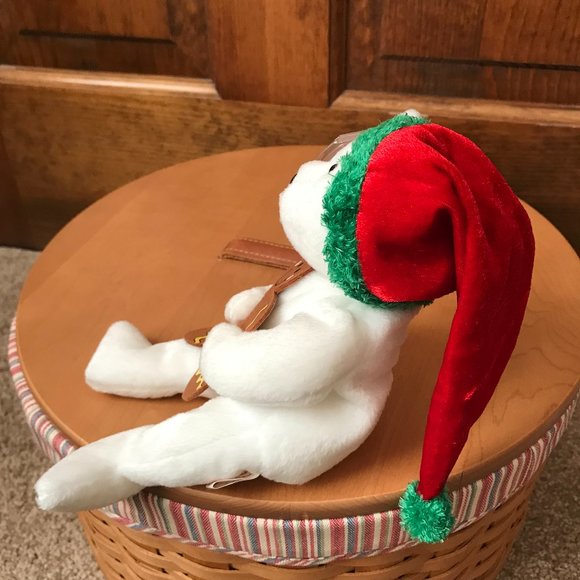 Ty Christmas Bears; Goody w/Gingerbread Yummy w/Peppermint & Tasty w/Candy Cane - Picture 4 of 14